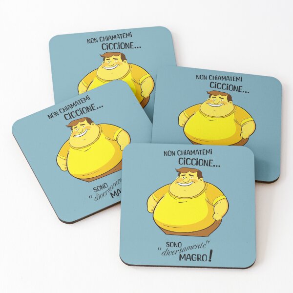 Item preview, Non chiamatemi ciccione sono diversamente magro designed and sold by Jumpeter.