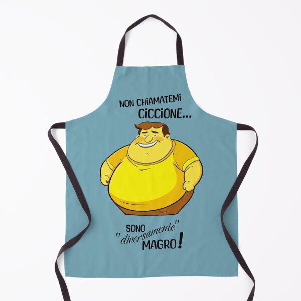 Item preview, Non chiamatemi ciccione sono diversamente magro designed and sold by Jumpeter.