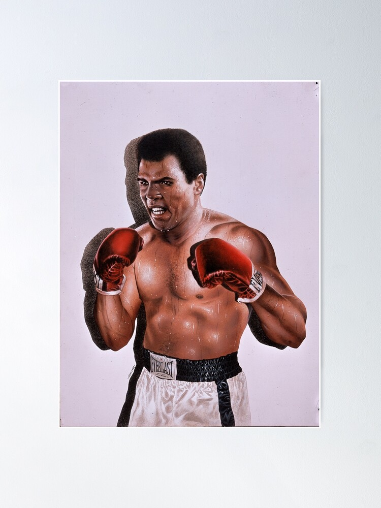 Poster, The Holy Warrior - Muhammad Ali by Chris Achilleos designed and sold by House of Achilleos