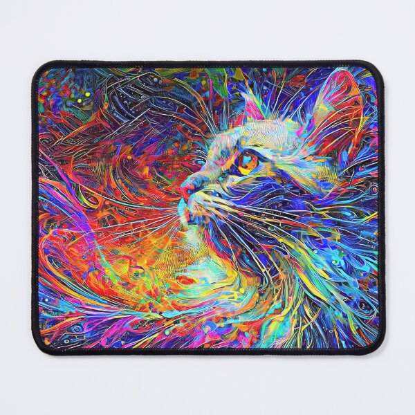 Item preview, Abstractions of abstract abstraction of cat. DeepDream #9883614125405 designed and sold by blackhalt.