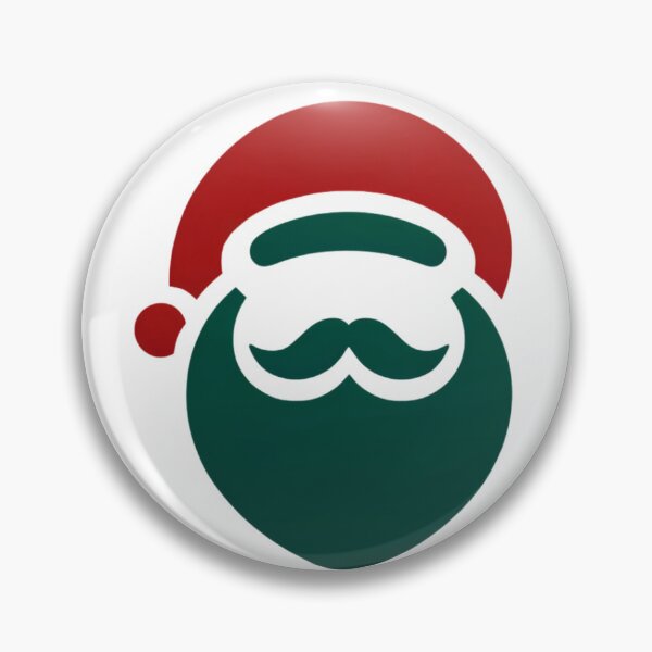 Artikelvorschau, „Crimson and Emerald: Santa Abstracted“ entworfen und verkauft von VectorVoyage.