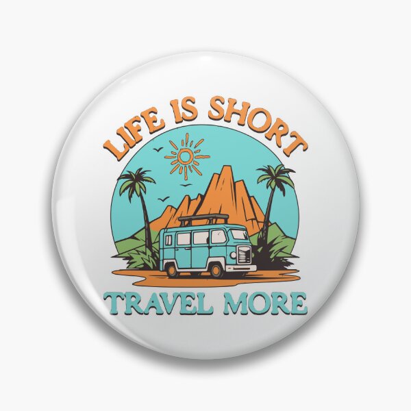 Item preview, Life is Short, Travel More designed and sold by CyberWindow.