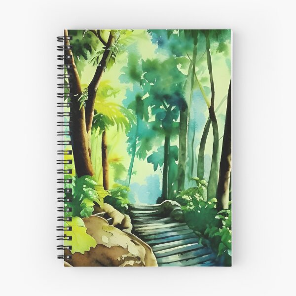 Item preview, Jungle Odyssey: Watercolor Pathways designed and sold by LustigFox.