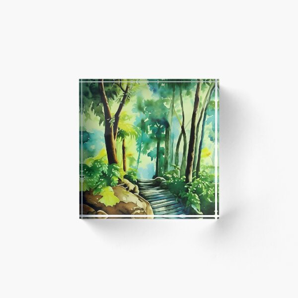 Aperçu de l'œuvre sentier dans la forêt créée et vendue par LustigFox.