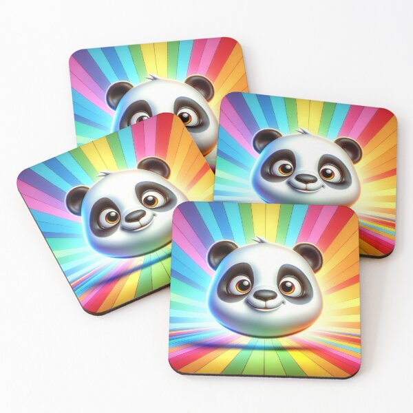 Item preview, Rainbow Panda  designed and sold by CharmStudio.