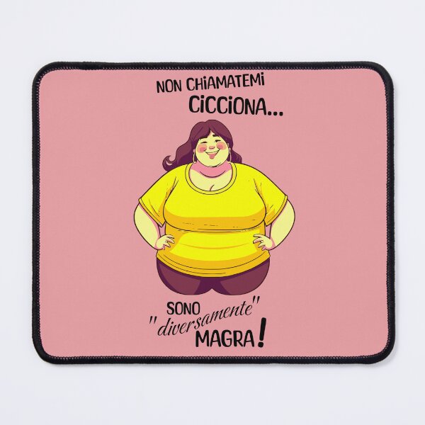 Item preview, Non chiamatemi cicciona sono diversamente magra designed and sold by Jumpeter.