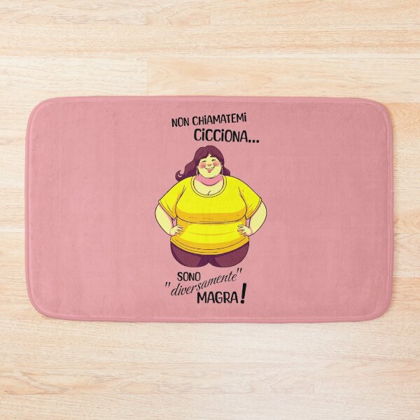 Item preview, Non chiamatemi cicciona sono diversamente magra designed and sold by Jumpeter.