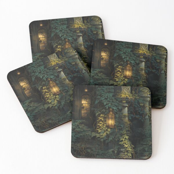 Item preview, Impressionist Realism: Mysterious Doorways and Overgrown Ivy designed and sold by polonuim210.