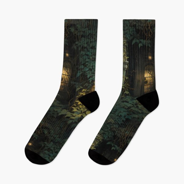 Item preview, Impressionist Realism: Mysterious Doorways and Overgrown Ivy designed and sold by polonuim210.