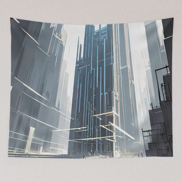 Item preview, A Linear Building Stands In Esoteric Metamorphosis designed and sold by Emmagium.