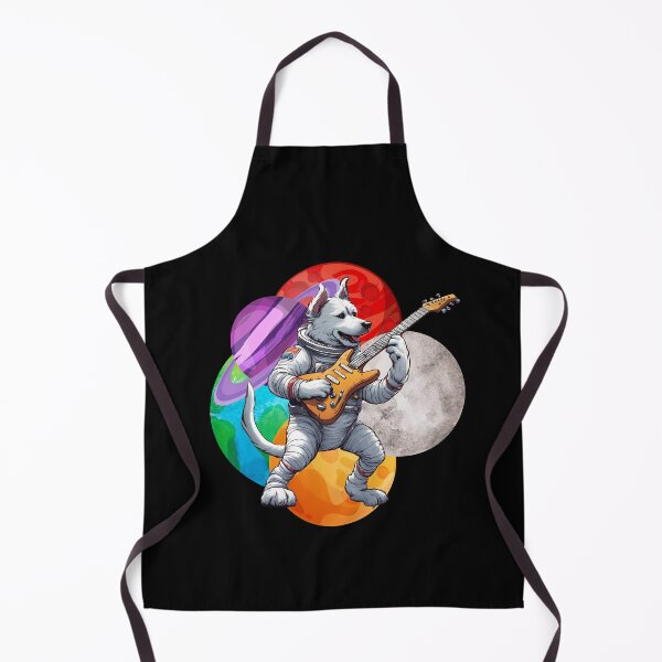 Item preview, GUITARIST ASTRONAUT DOG – astronaut dog – space dog - cosmonaut dog- rock dog designed and sold by Musicians-world.