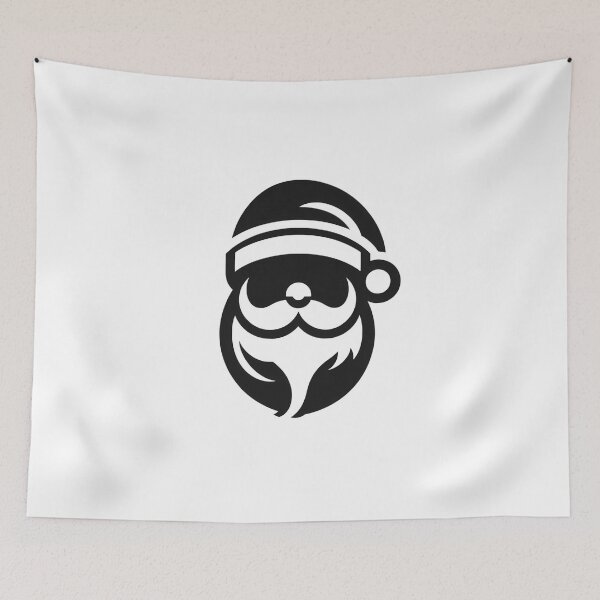 Item preview, "Eclipse of Claus: Holiday Minimalism" designed and sold by VectorVoyage.