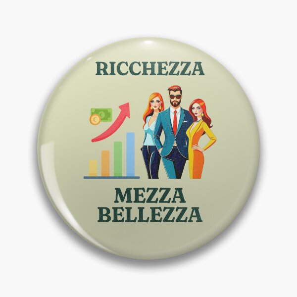 Item preview, Ricchezza mezza bellezza designed and sold by Jumpeter.