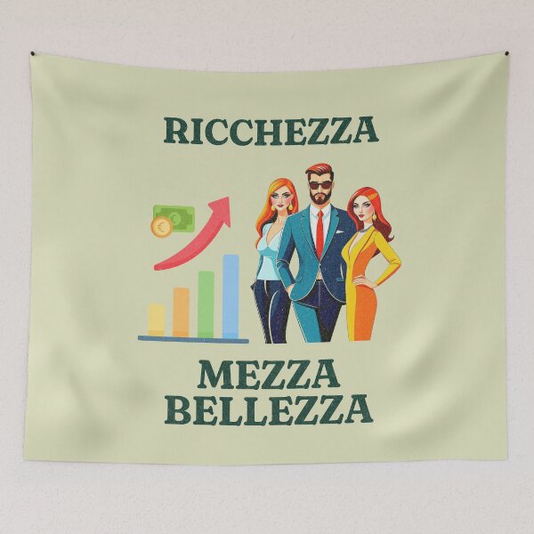 Item preview, Ricchezza mezza bellezza designed and sold by Jumpeter.
