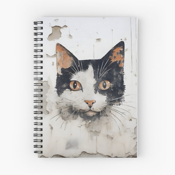 Item preview, wall graffiti surrealism cat digital print designed and sold by dcrc.