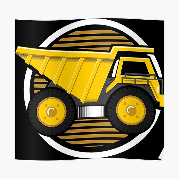 Caterpillar Heavy Equipment Posters Redbubble
