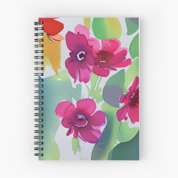 Item preview, Orchid Elegance: Watercolor Blossoms designed and sold by LustigFox.