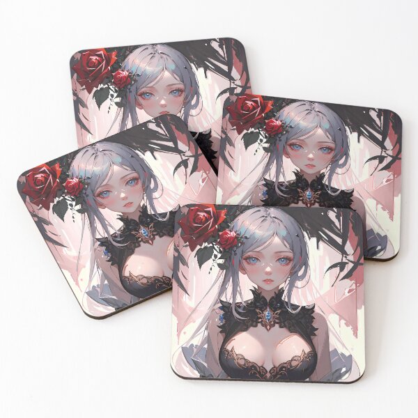 Item preview, A Loving Rose Deconstructs In Refined Relief designed and sold by Emmagium.