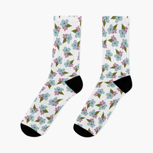 Item preview, Funky Blue Floral designed and sold by cassi-b-designs.