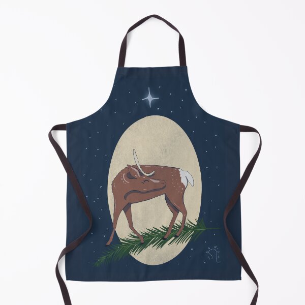 Item preview, Cute Deer Silent Night designed and sold by marleywrightart.