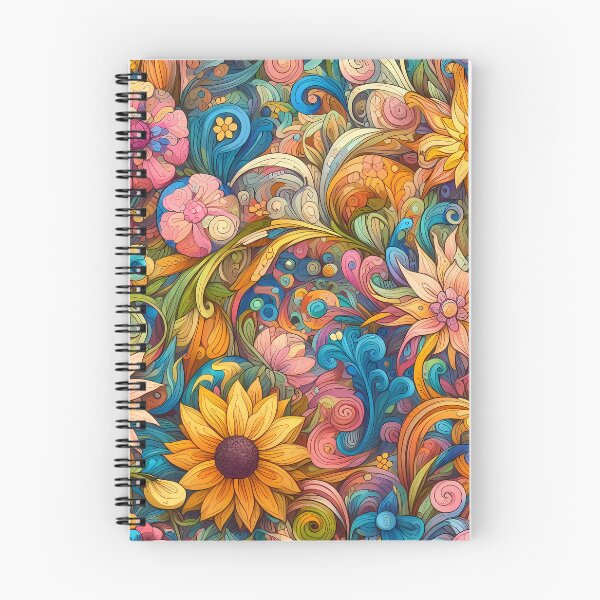 Item preview, Abstract and Cute Floral Pattern designed and sold by Kittyzens.