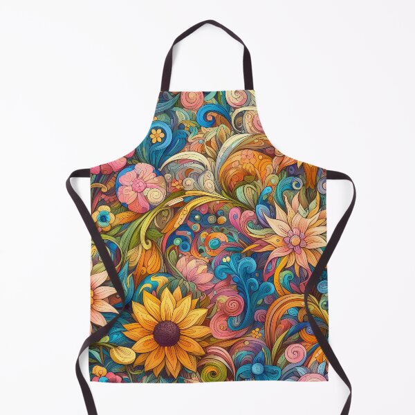 Item preview, Abstract and Cute Floral Pattern designed and sold by Kittyzens.