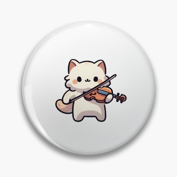 Artikelvorschau, Adorable Cat Playing Violin entworfen und verkauft von UmbrellaStudio1.