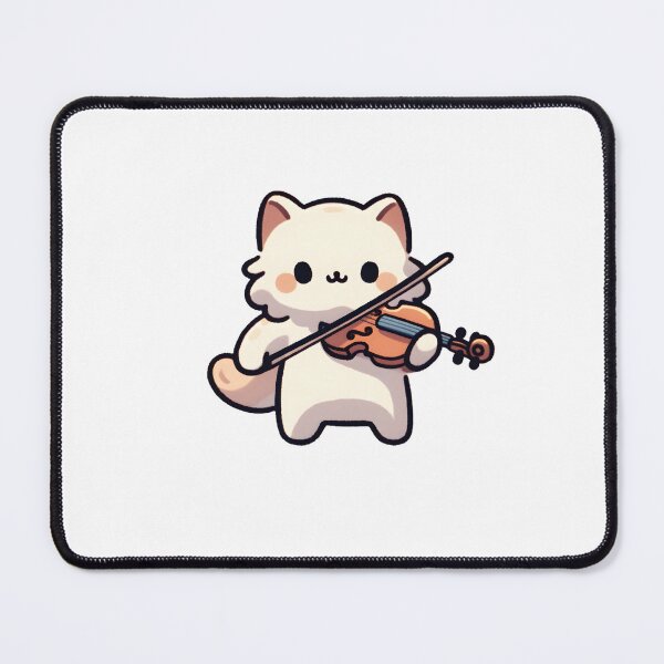 Item preview, Adorable Cat Playing Violin  designed and sold by UmbrellaStudio1.