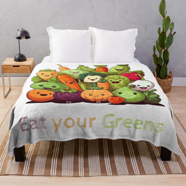 Artikelvorschau, Cute Vegtable Characters Eat your Greens entworfen und verkauft von Samanthi007.