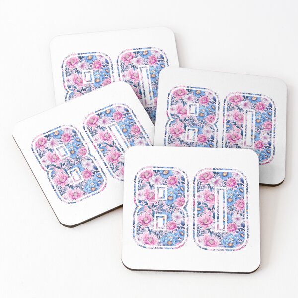 Item preview, 80th Birthday, floral number 80, woman’s designed and sold by iclipart.