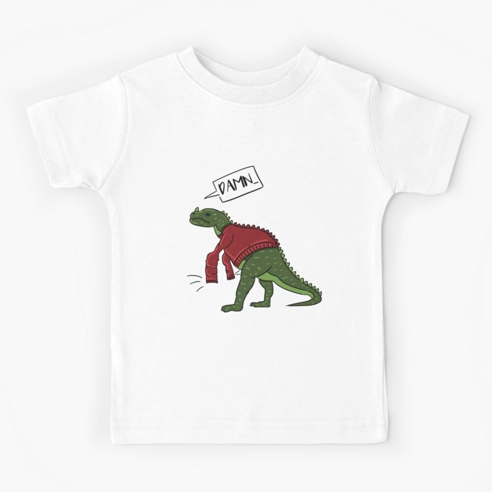 Funny Dinosaur t shirt. Cool T shirt for men and women