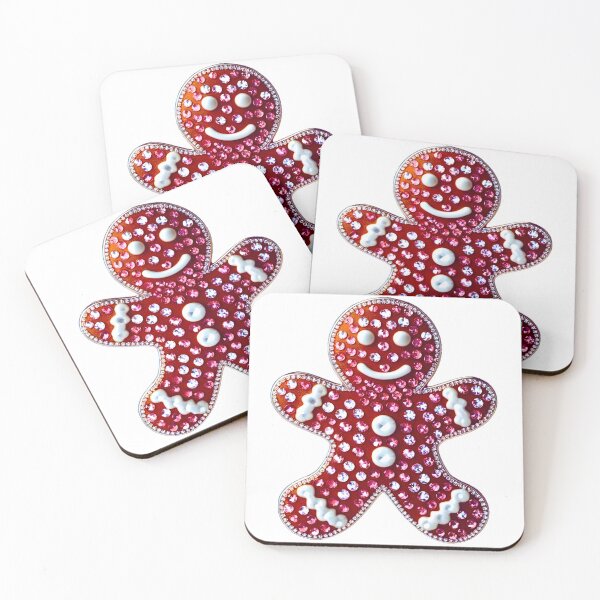 Item preview, Preppy Christmas Gingerbread Man designed and sold by RachelRebel.