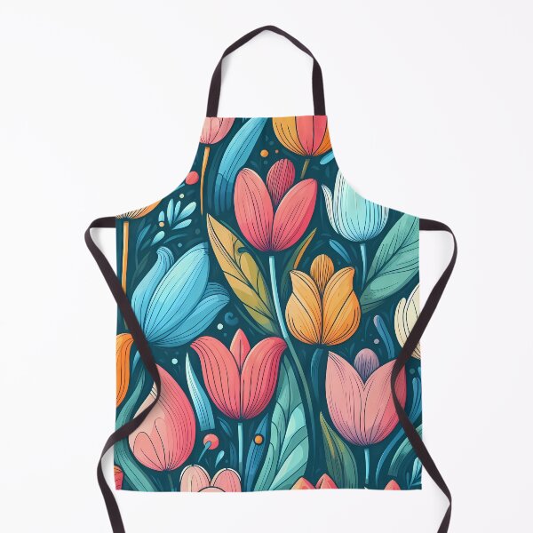 Item preview, Abstract and Cute Floral Pattern designed and sold by Kittyzens.