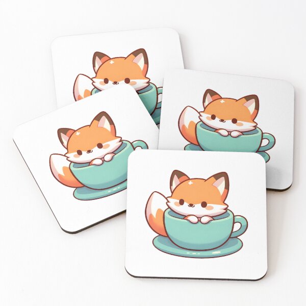 Item preview, Adorable Fox in Teacup Cute Cozy  designed and sold by UmbrellaStudio1.