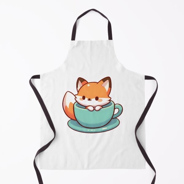 Item preview, Adorable Fox in Teacup Cute Cozy designed and sold by UmbrellaStudio1.