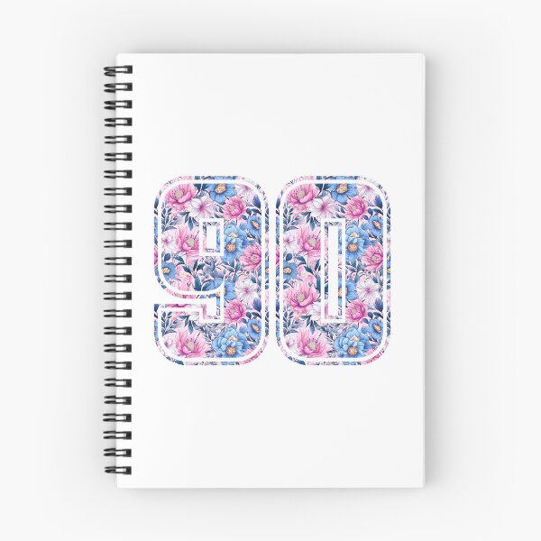 Item preview, 90th Birthday, floral number 90, woman’s designed and sold by iclipart.