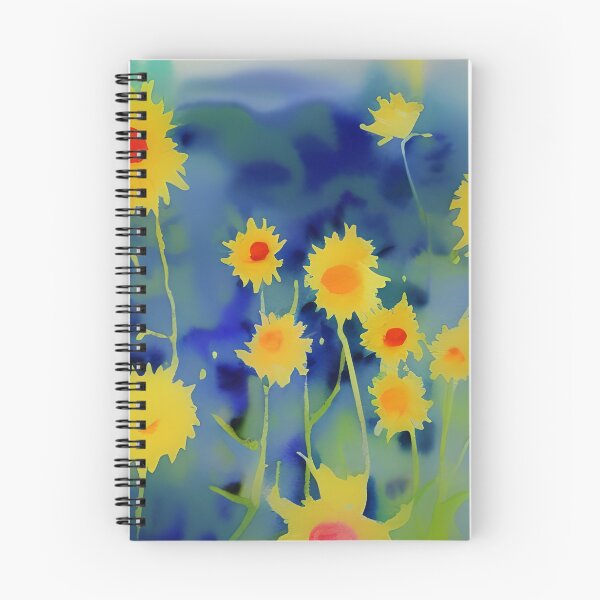 Item preview, Sunlit Meadows: Watercolor Blossoms designed and sold by LustigFox.