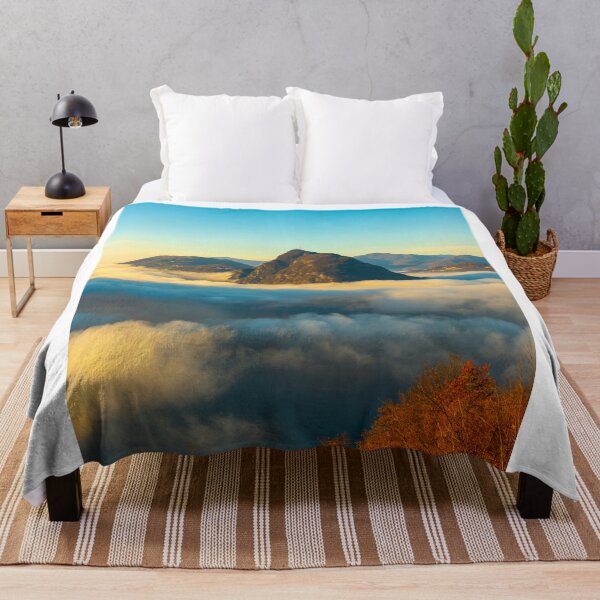 Item preview, Mountain Peak San Salvatore Above Cloudscape with a Autumn Tree designed and sold by Mats Silvan.