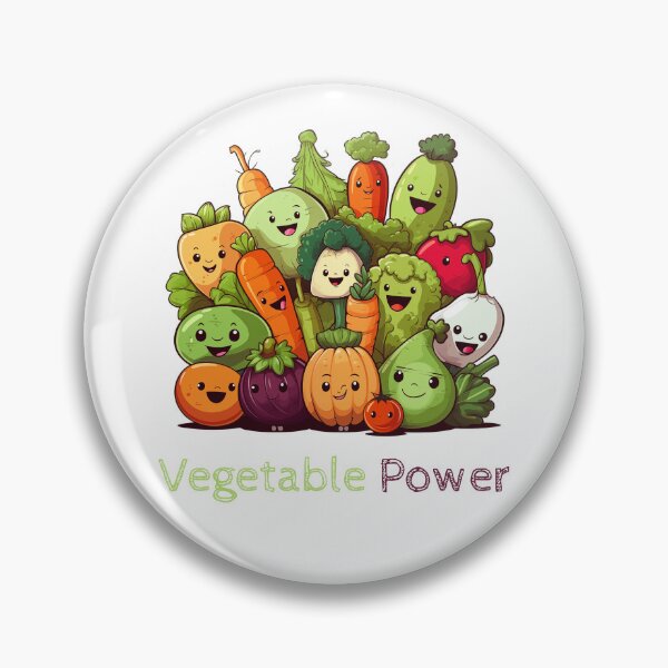 Artikelvorschau, Cute Vegtable Characters Vegetable Power entworfen und verkauft von Samanthi007.