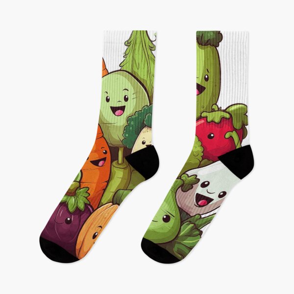 Item preview, Cute Vegetable Characters Vegetable Power designed and sold by Samanthi007.