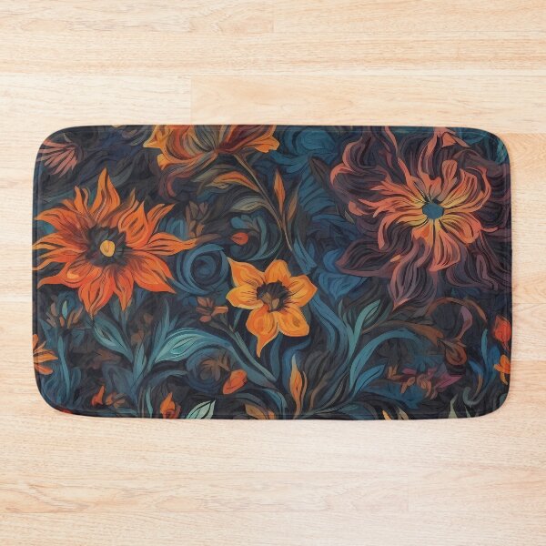 Item preview, Abstract and Cute Floral Pattern designed and sold by Kittyzens.