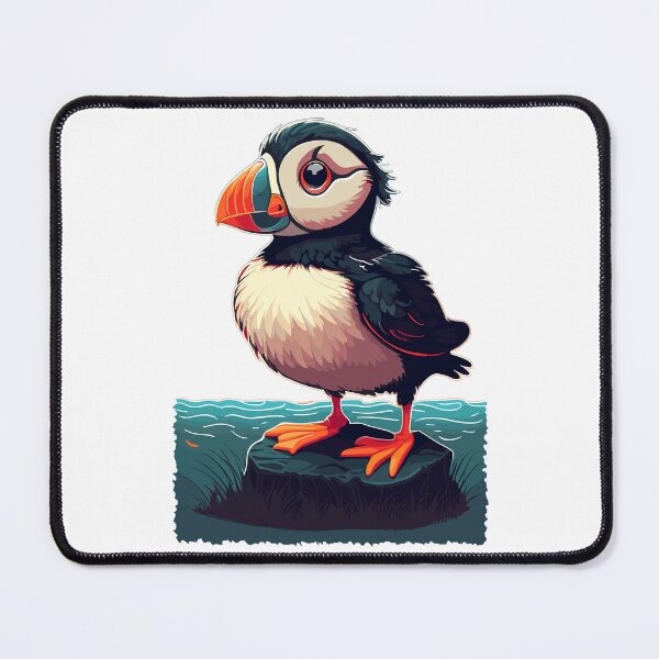 Item preview, Puffin's Seaside Reverie: The Atlantic Puffin's Coastal Charisma designed and sold by waterhutch.