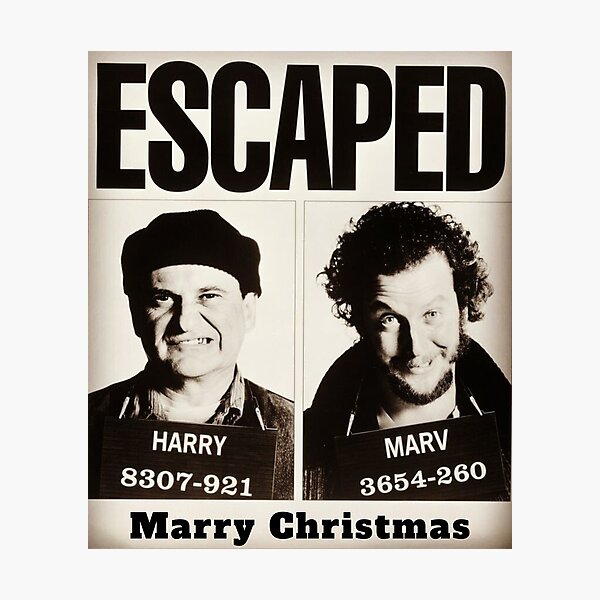 Item preview, Marry Christmas Harry and marv, Home alone designed and sold by doorzz.