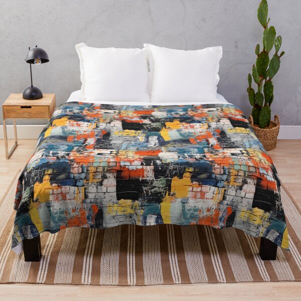 Item preview, Urban Charm: Vibrant Graffiti on Raw Brick Wall designed and sold by polonuim210.