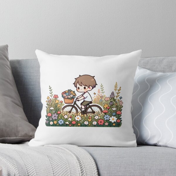 Item preview, Joyful Bike Ride Through Spring Blossoms  designed and sold by UmbrellaStudio1.