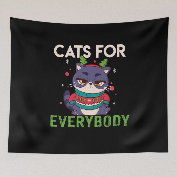Item preview, Cats for everybody-cats lovers-christmas designed and sold by Creative-Wolf16.