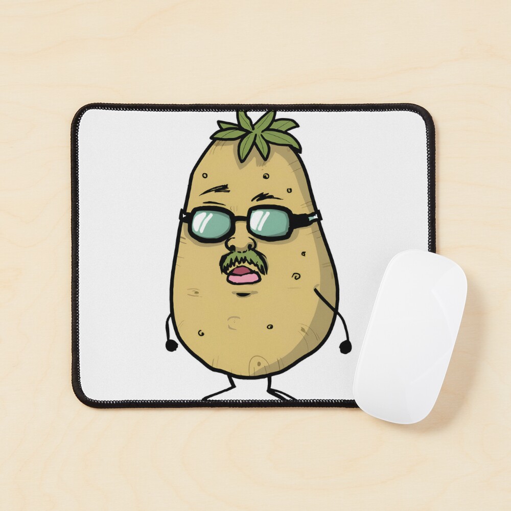 Cute Potato With Sunglasses Relaxing Potato Portable Battery Charger by EQ  Designs - Pixels