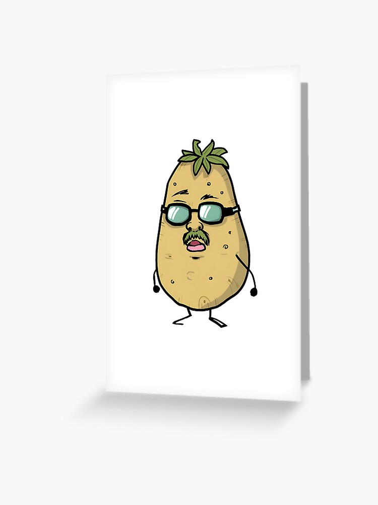 Cool potato with sunglasses on Craiyon