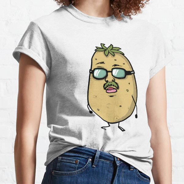 Potato with glasses Classic T-Shirt