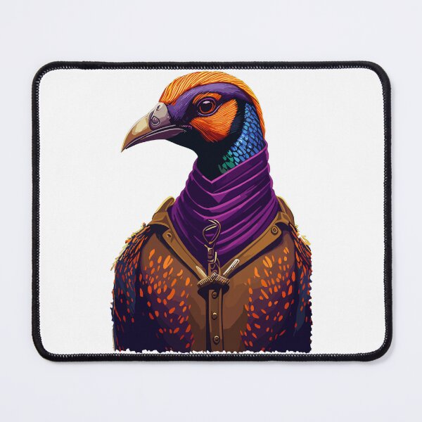 Item preview, Plumage's Elegance: The Ring-Necked Pheasant's Striking Finery designed and sold by waterhutch.